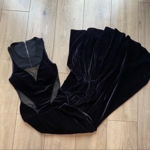 Betsy & Adam Velvet Gown